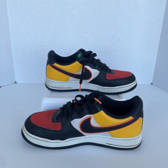 Nike Air Force 1 Low Sneakers Size 9 Sunburst 2019 CK9282-100 EXCELLENT - Picture 2 of 7